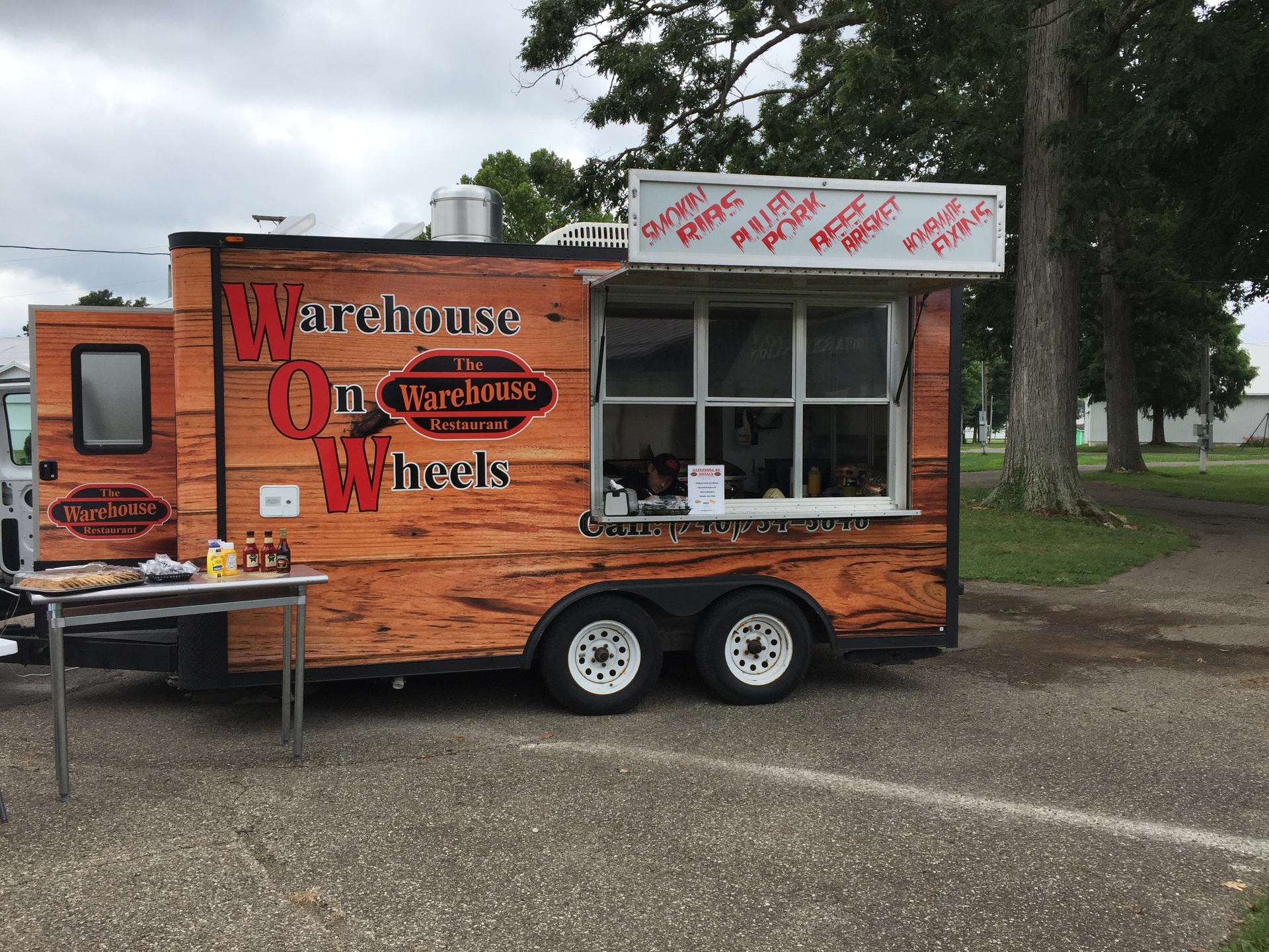 Warehouse on Wheels Food Trailer. 